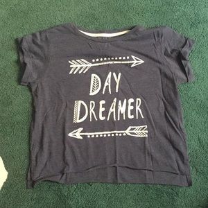 Cropped day dreamer t-shirt